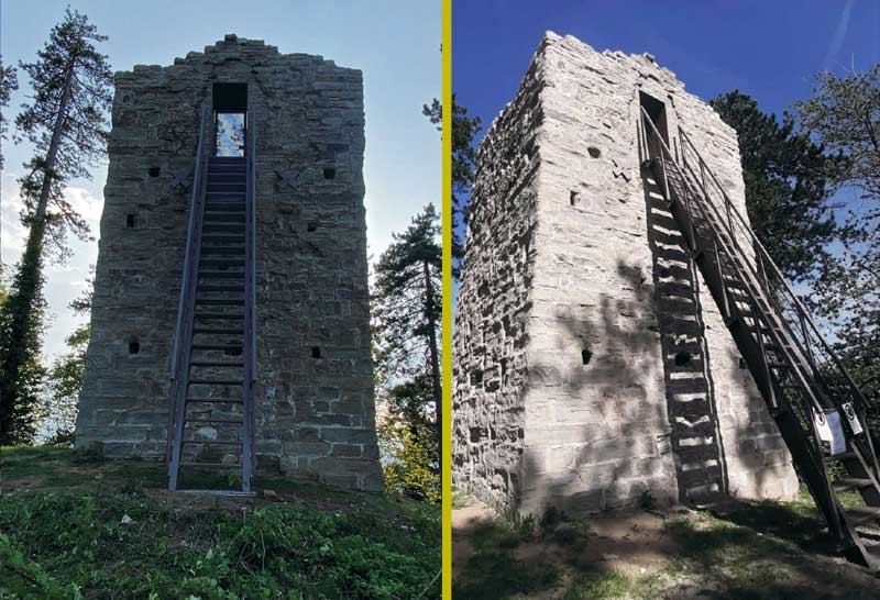 Torre matildica restaurata